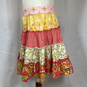 Matilda Jane Serendipity Girls Tiered Ruffle Shirt Size 4 - Barely worn!